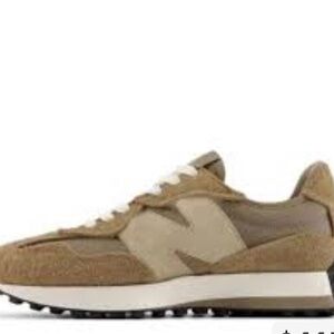 New Balance 327 Tan and beige Sneakers like new men size 10 no box